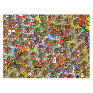 Nappe Design d'art populaire portugais