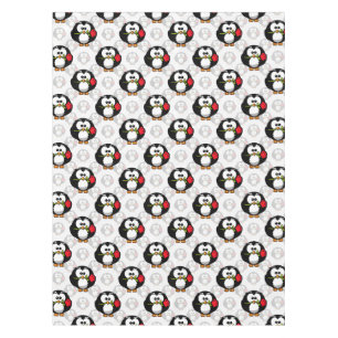 Nappe Design de Motif de surface de pingouin mou Imprime
