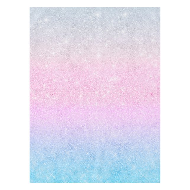 Nappe Design élégant de Parties scintillant en argent ro (Devant)