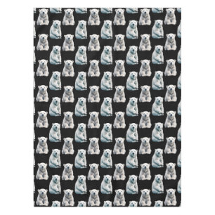 Nappe Design Motif animal de l'ours polaire