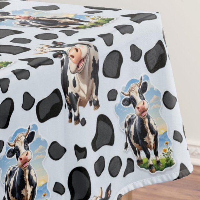 Nappe Design Motif animal de vache (Créateur téléchargé)