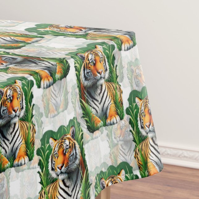 Nappe Design Motif de tigre (Créateur téléchargé)