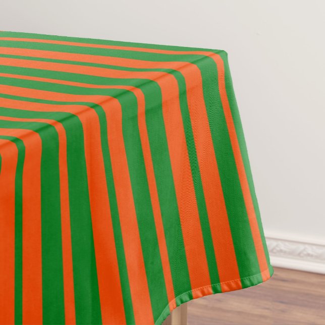 Nappe Design Motif Orange Green (Créateur téléchargé)