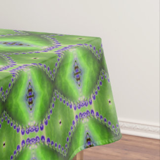 Nappe Design vert et violet