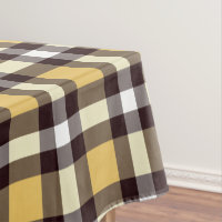 Designer en vichy motif jaune et noir