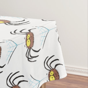 Nappe Dessin animé d'araignée drôle mignonne et duveteus