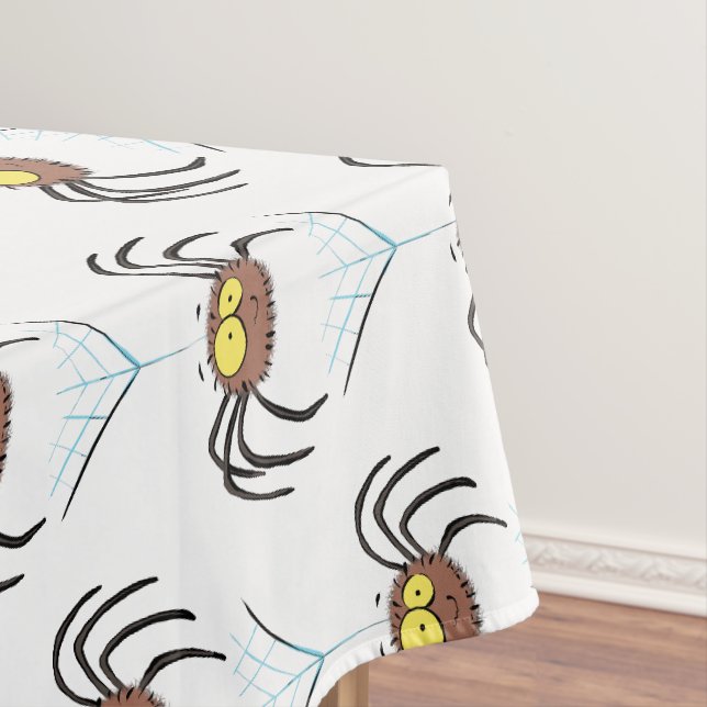 Nappe Dessin animé d'araignée drôle mignonne et duveteus (In Situ)