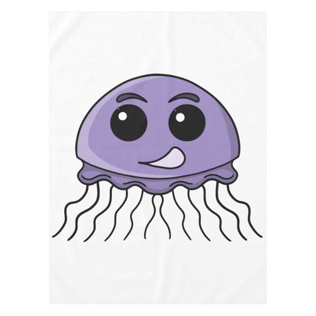 Nappe Dessin animé Lilac Jellyfriend (Devant)