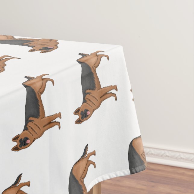 Nappe dessin de berger allemand (In Situ)