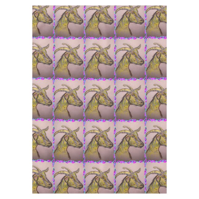 Nappe dessin de chèvre (Devant)