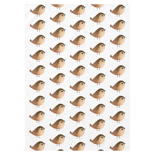 Nappe Dessin d'Oiseau de Bruant (Devant)
