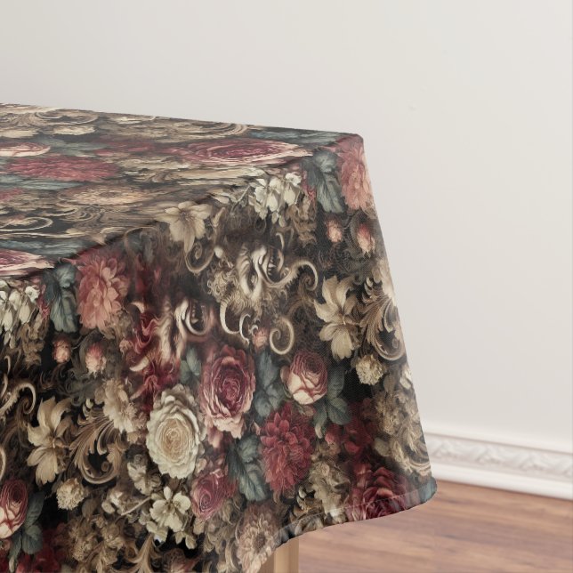 Nappe Dévilerie décadente - Gothique Moyen Motif (In Situ)