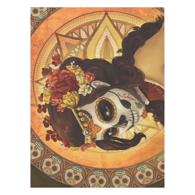 Nappe Dia De Los Muertos Throw Pillow (Devant)