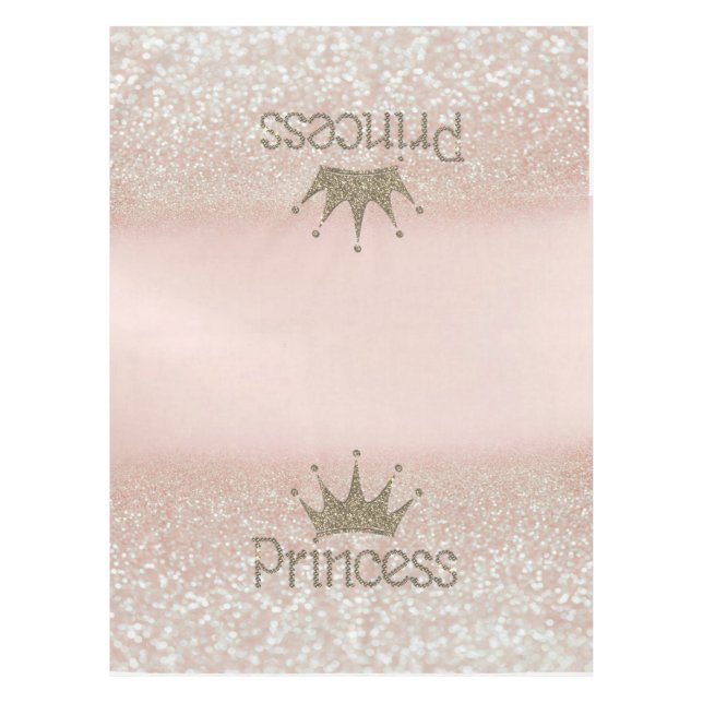 Nappe Diadème Chic Charme, Princesse, Bokeh Pailleté (Devant)