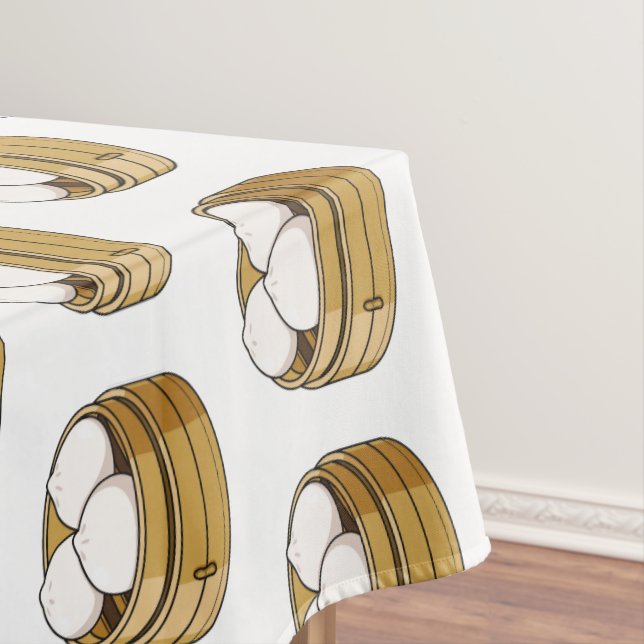 Nappe Dim sum dessin animé (In Situ)