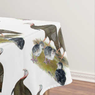 Nappe Dindes Famille Sauvage de l'Est