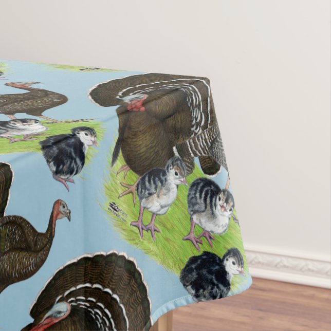 Nappe Dindon Bronze Standard Familial (In Situ)