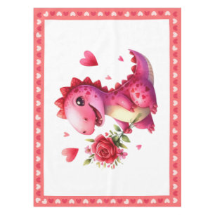 Nappe Dinosaure de la Saint Valentin