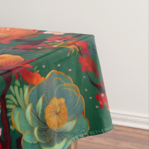 Nappe d'inspiration japonaise kimono motif