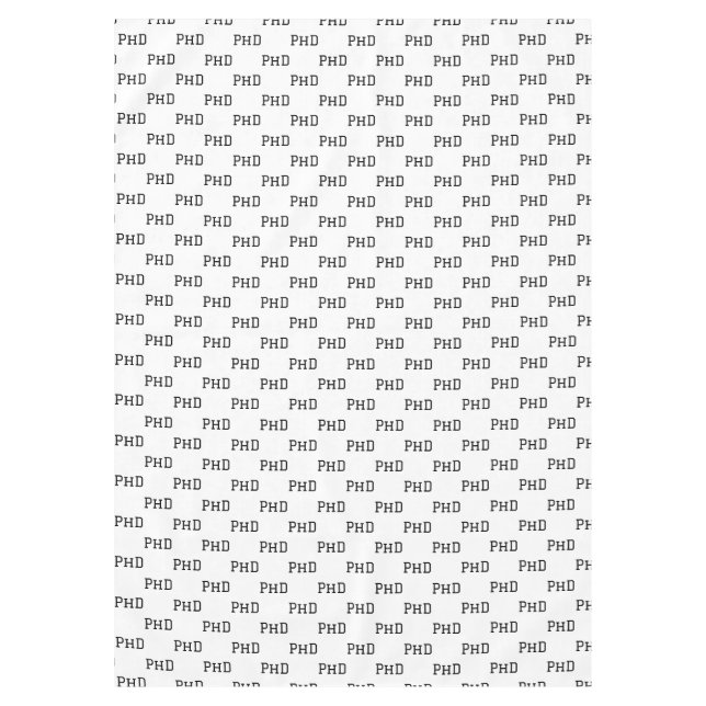 Nappe Diplômé de doctorat noir (Devant)