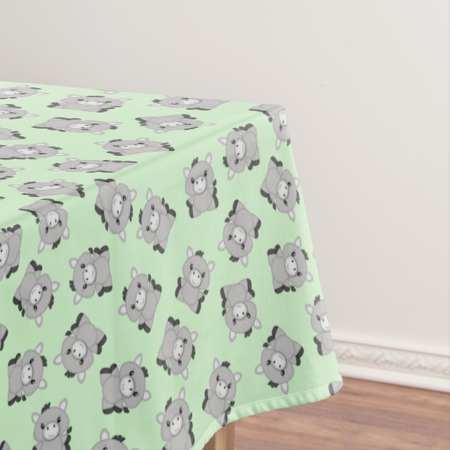 Nappe Donkey Birthday Party Green (In Situ)