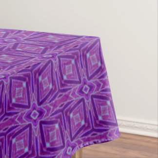Nappe Doodle géométrique dans les tons violets