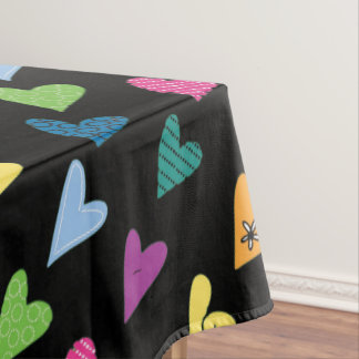 Nappe Doodles de coeur