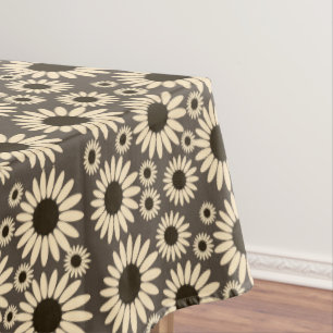 Nappe Douce Florale Impératrice Marron Impératrice