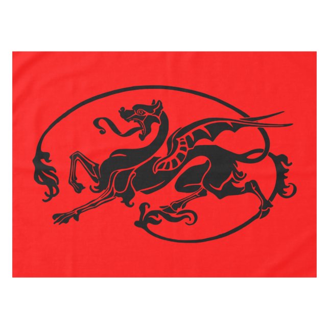 Nappe Dragon mythique, Année du Dragon Design (Devant (Horizontal))