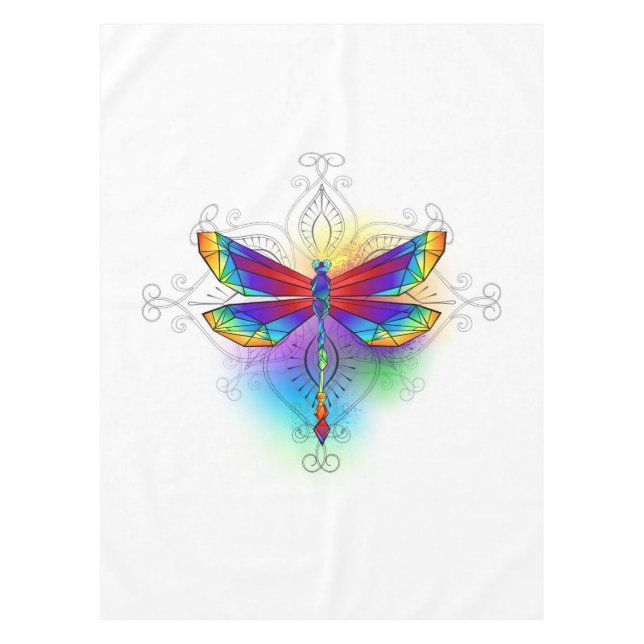 Nappe Dragonfly en arc-en-ciel (Devant)
