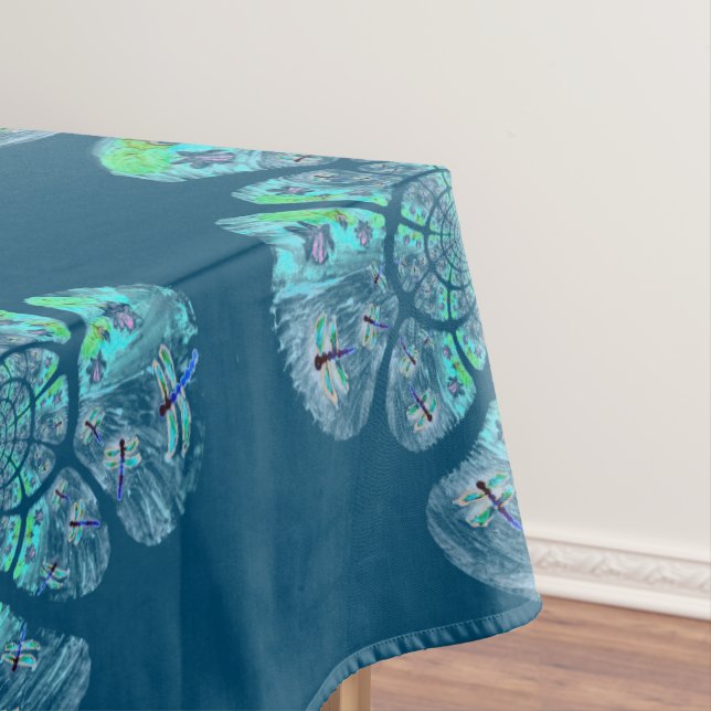 Nappe Dragonfly Nénuphar à motifs (In Situ)