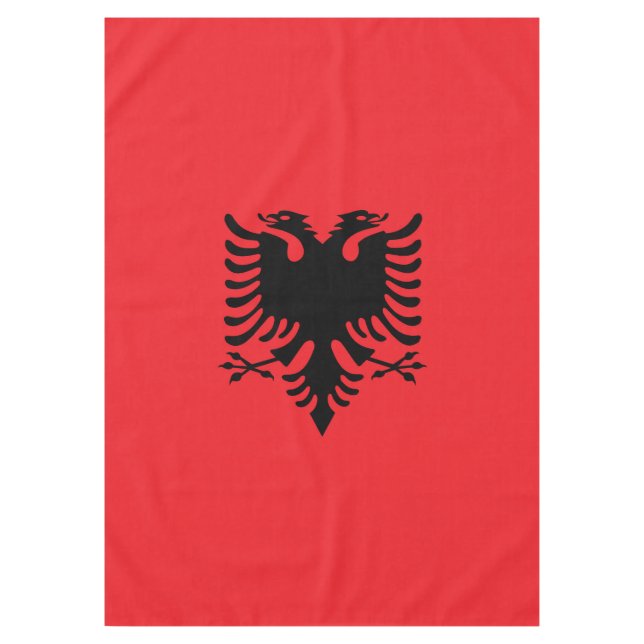 Nappe Drapeau albanais (Devant)