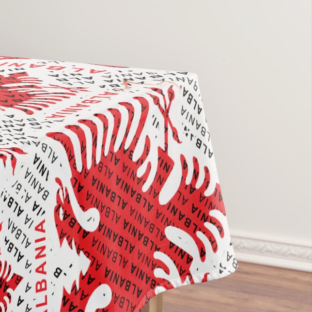 Nappe Drapeau albanais 4 (In Situ)