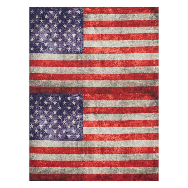Nappe Drapeau antiquité américain (Devant)