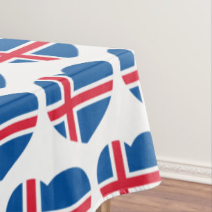 Nappe Drapeau cardiaque islandais