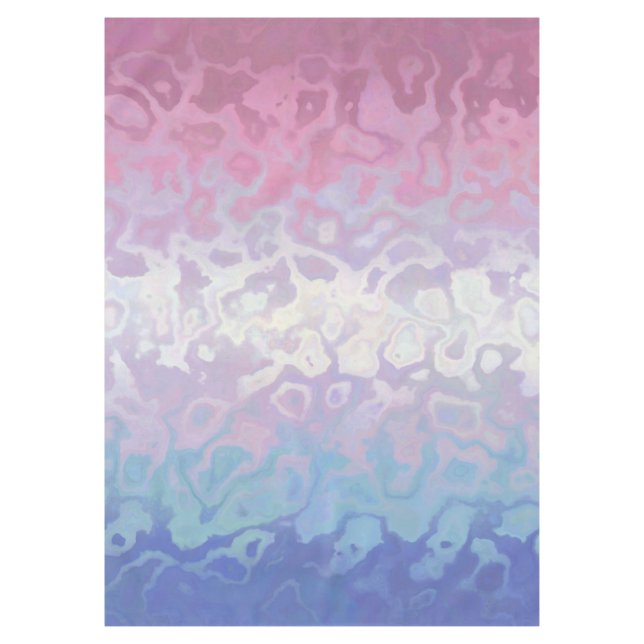 Nappe Drapeau de fierté bigender tripant ondoyant funky  (Devant)