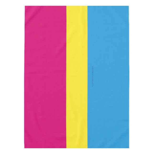 Nappe Drapeau de fierté pansexuelle de SlipperyJoe aveug (Devant)