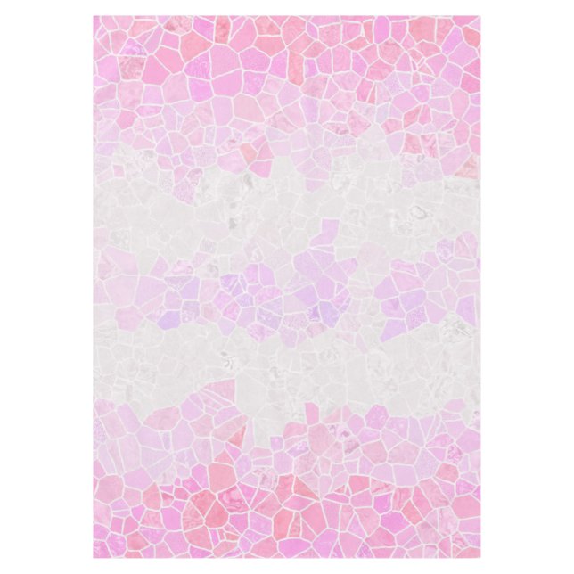 Nappe Drapeau de fierté Pomosexuel Abstrait Bohème Mosaï (Devant)