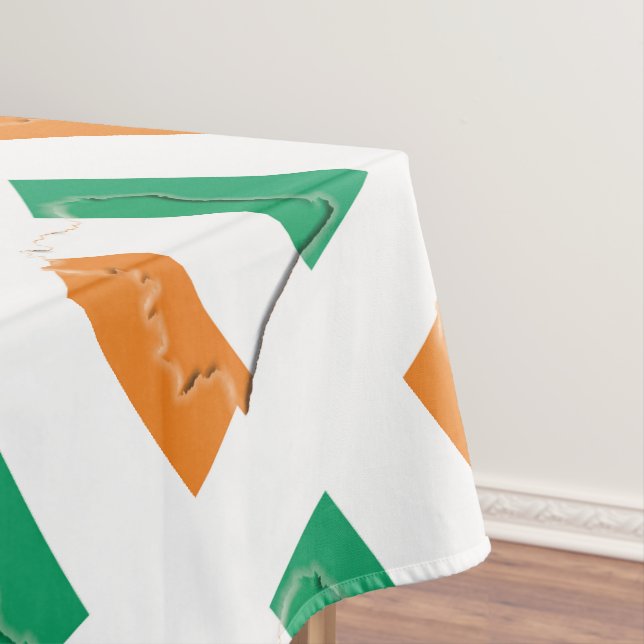 Nappe Drapeau de la CÔTE D'IVOIRE Carte Drapeau Ivoirien (In Situ)