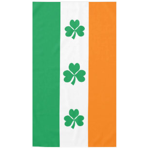 Nappe Drapeau de l'Irlande Shamrock