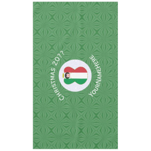 Nappe Drapeau de Noël ange Italie Personnaliser Horizont