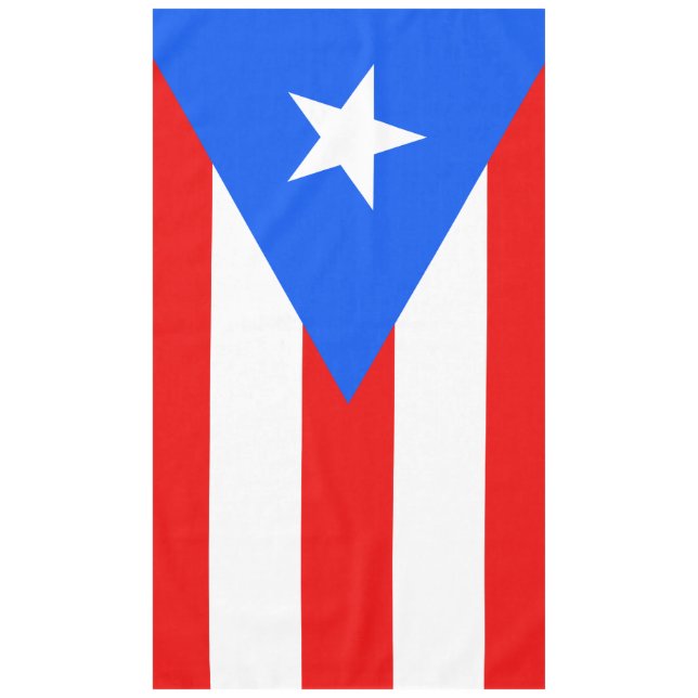 Nappe Drapeau de Porto Rico (Devant)