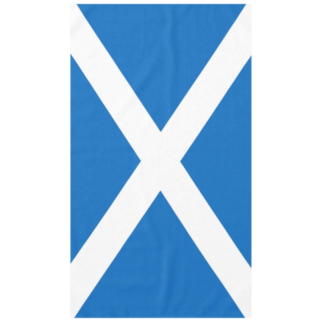 Nappe Drapeau écossais Saltire (Devant)