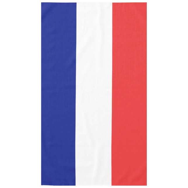 Nappe Drapeau français Tricolore (Devant)