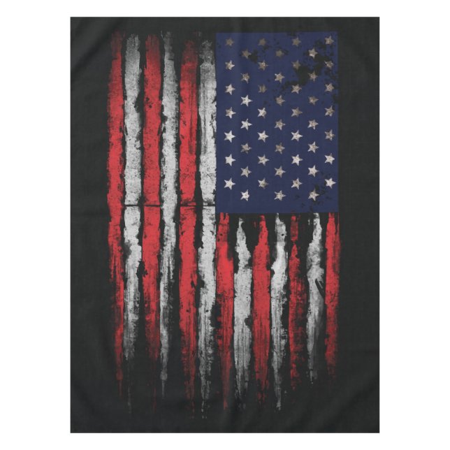 Nappe Drapeau Grunge U.S.A (Devant)