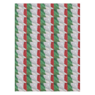 Nappe Drapeau italien et américain