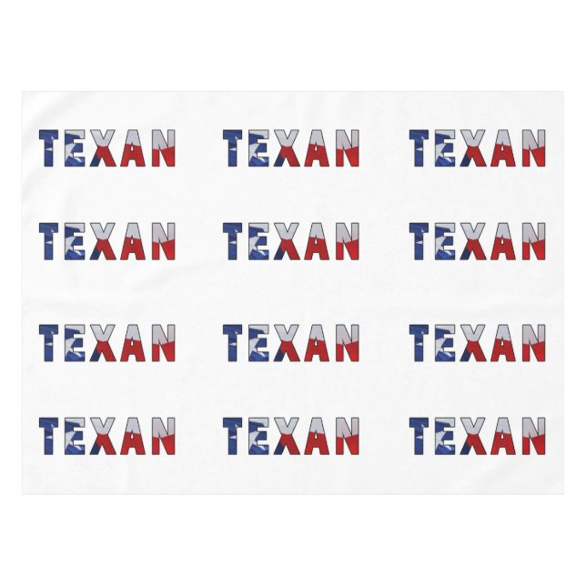 Nappe Drapeau texan (Devant (Horizontal))