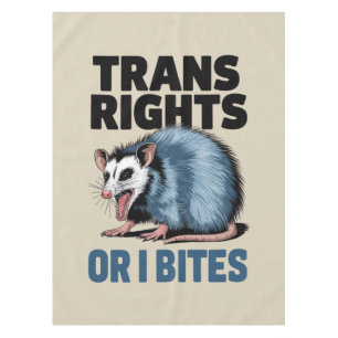 Nappe Droits des trans ou je mord Gay Drôle Fierté LGBTQ