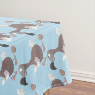 Nappe Drôle dessin animé d'oiseau de dodo