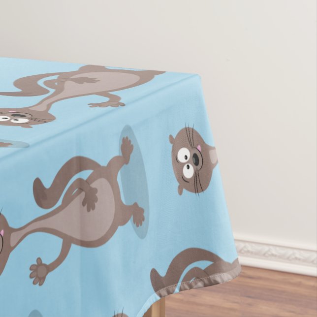 Nappe Drôle dessin animé en toile (In Situ)